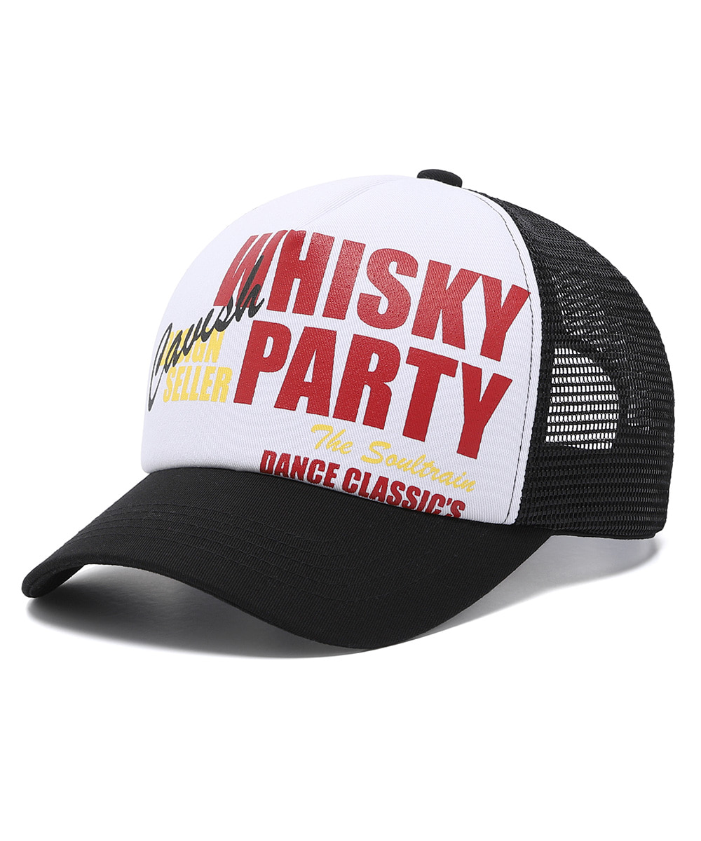 WHISKY PARTY 5-PANEL CAP[BLACK]